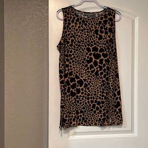 NWOT sleeveless tunic
